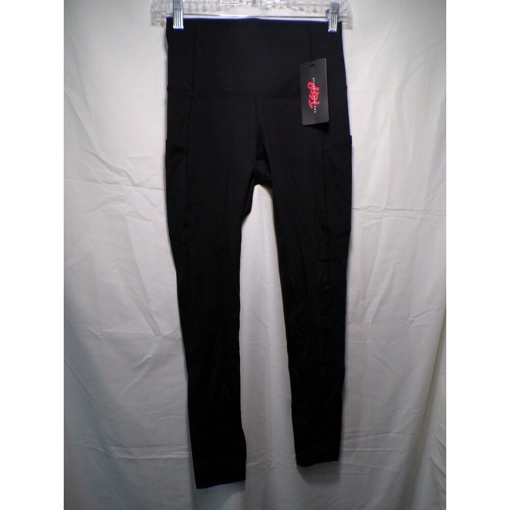The Gym People Women's XS Black High Rise Pocket Workout Leggings NWT